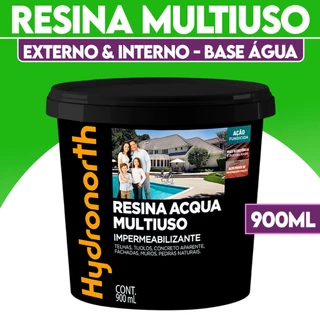 Resina Acrílica acqua Impermeabiliza Telhados E Pedras 3,6 Litros -  base água em Oferta na Shopee