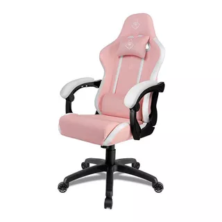 Cadeira Gamer Mancer Ymir, Branco e Rosa, MCR-YMR-WPK em Oferta na Shopee