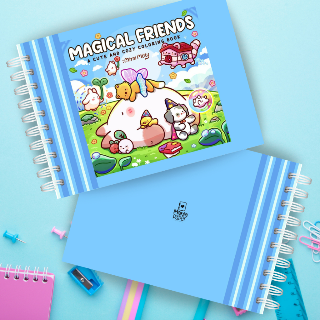 LIVRO DE COLORIR MAGICAL FRIENDS | Shopee Brasil