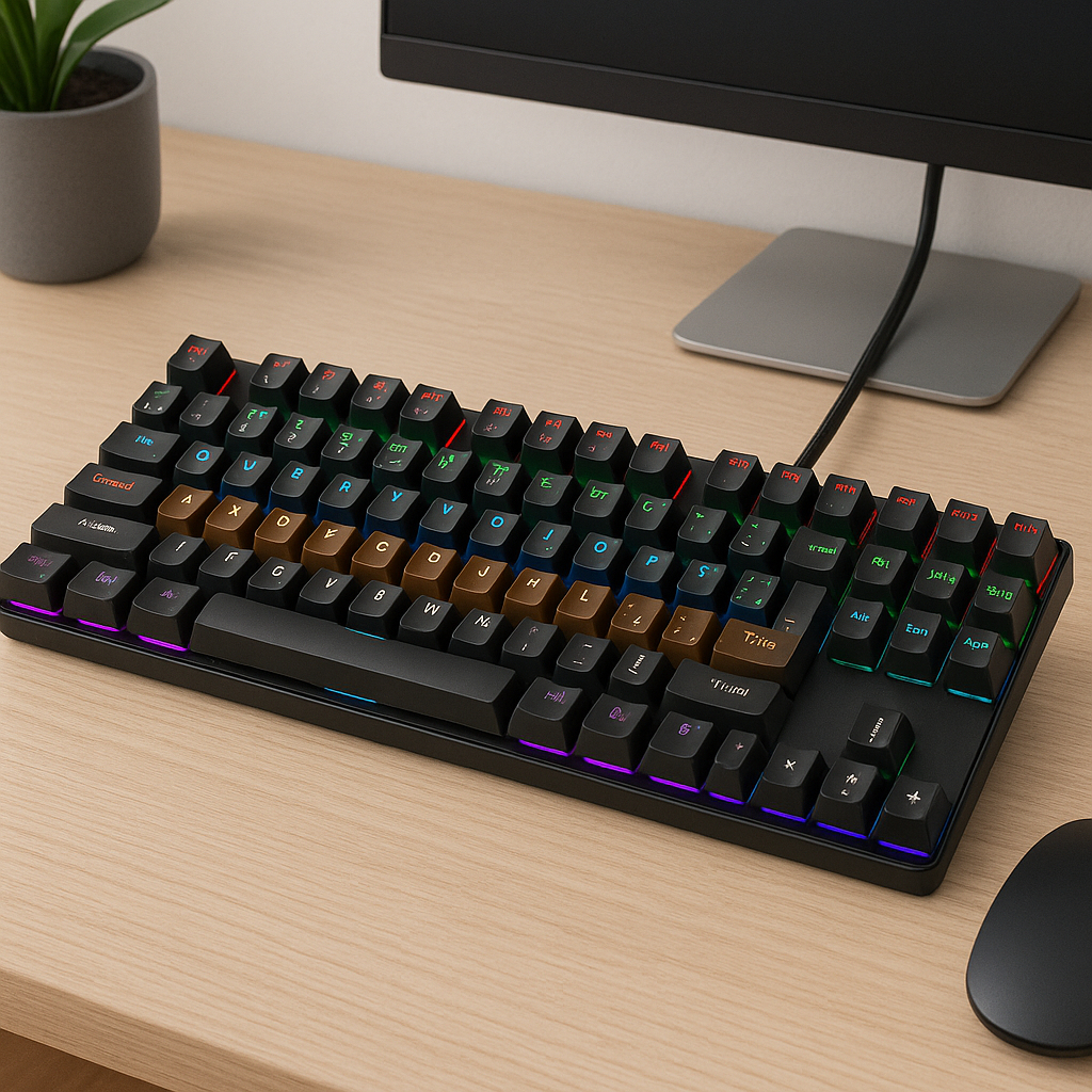 teclado 80% em Promoção na Shopee Brasil 2026