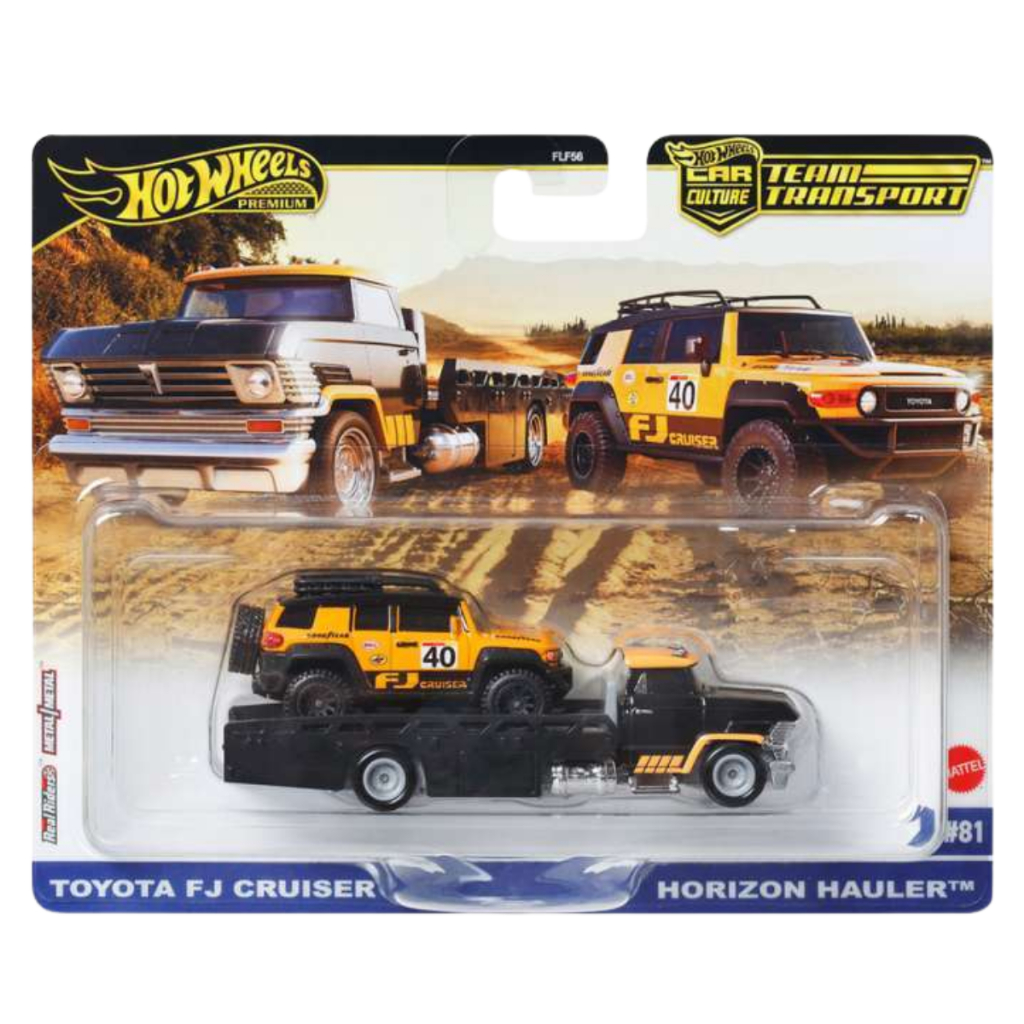 Hot Wheels Premium Team Transport Caminhão Carro Flf56 | Shopee Brasil