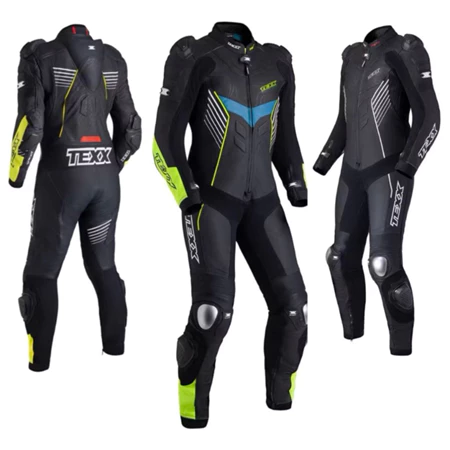 Macacao Texx Pista 2 Pecas Couro Motociclista