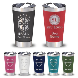 Copo Térmicos Personalizados Nome/Time