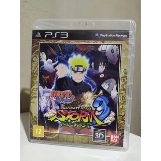 Naruto Storm 3 Full burst Jogo Original mídia física