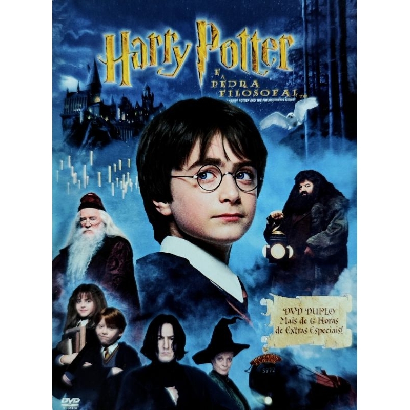 DVD Harry Potter e a Pedra Filosofal | Shopee Brasil