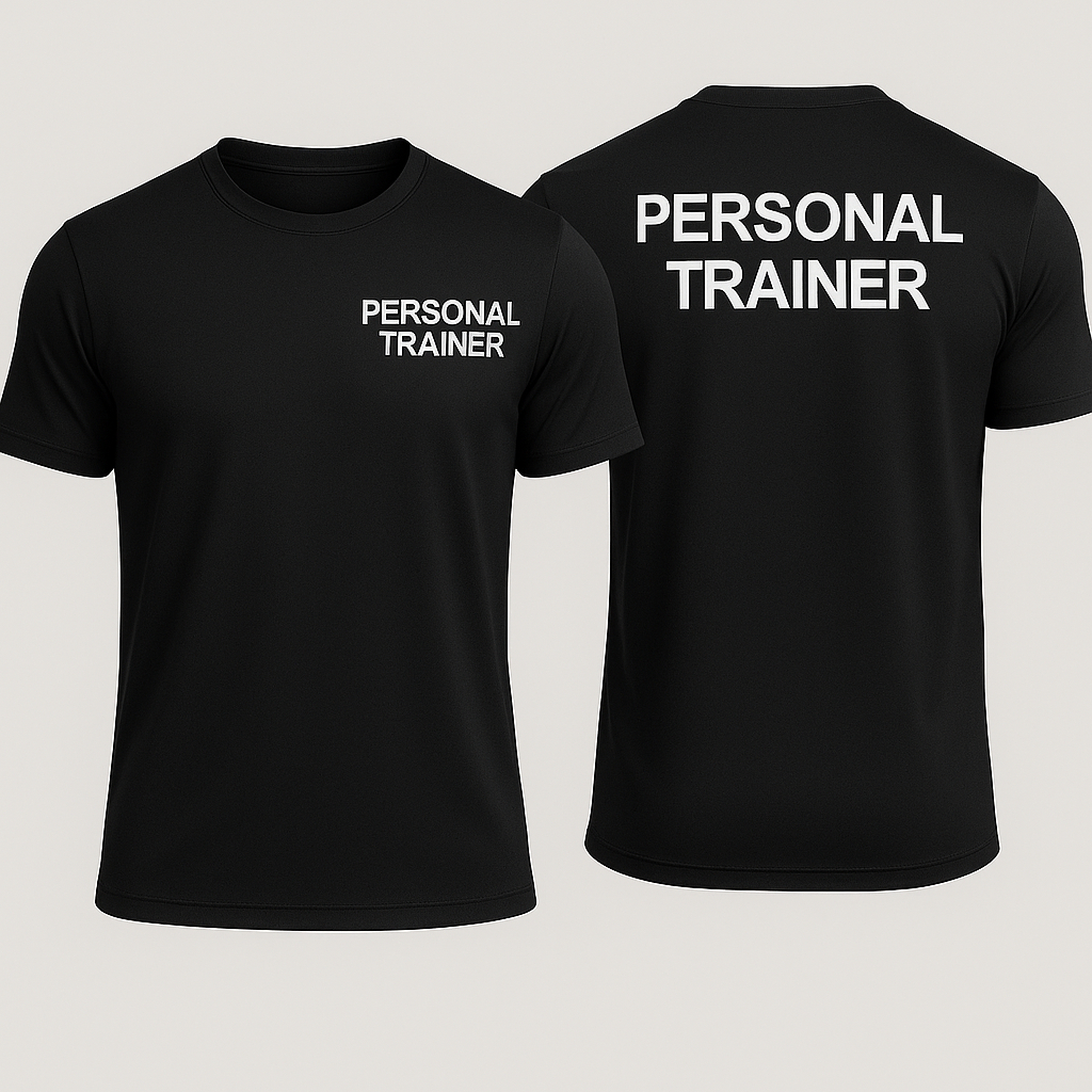 Kit 2 Camisetas Dry Fit 100% Poliester Personal Trainer