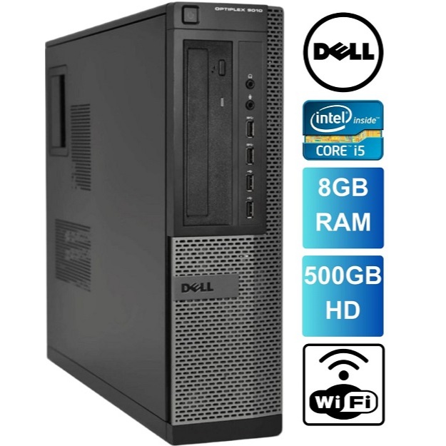 Computador Dell Optiplex Core i5 3ª Geração 8gb Ram Ddr3 500gb HD