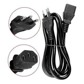 Cabo Força Tripolar Para Fonte Cpu Monitor Pc 1,5 M Padrão Inmetro em Oferta na Shopee