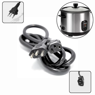 Cabo De Força Panela De Arroz Elétrica Fio de Energia Tomada Bilvolt Diversas Marcas em Oferta na Shopee