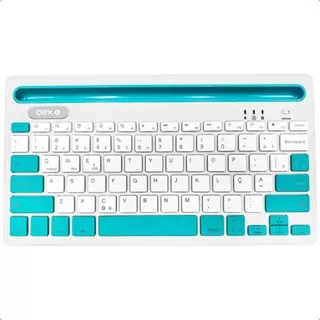 Teclado Sem Fio Bluetooth Class Oex Tc502 Compacto Abnt2