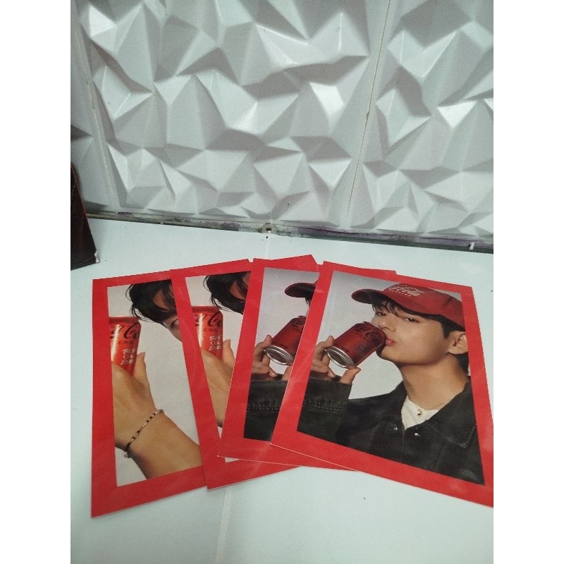 BTS×Coca Cola 缶バッジセット kit Kim Taehyung V - BTS Coleção Coca Cola | Shopee Brasil