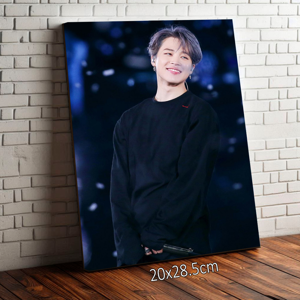 Placa Quadro Decorativo Jimin BTS 20x28.5cm | Shopee Brasil