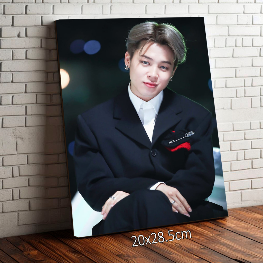 Placa Quadro Decorativo Jimin BTS 20x28.5cm | Shopee Brasil