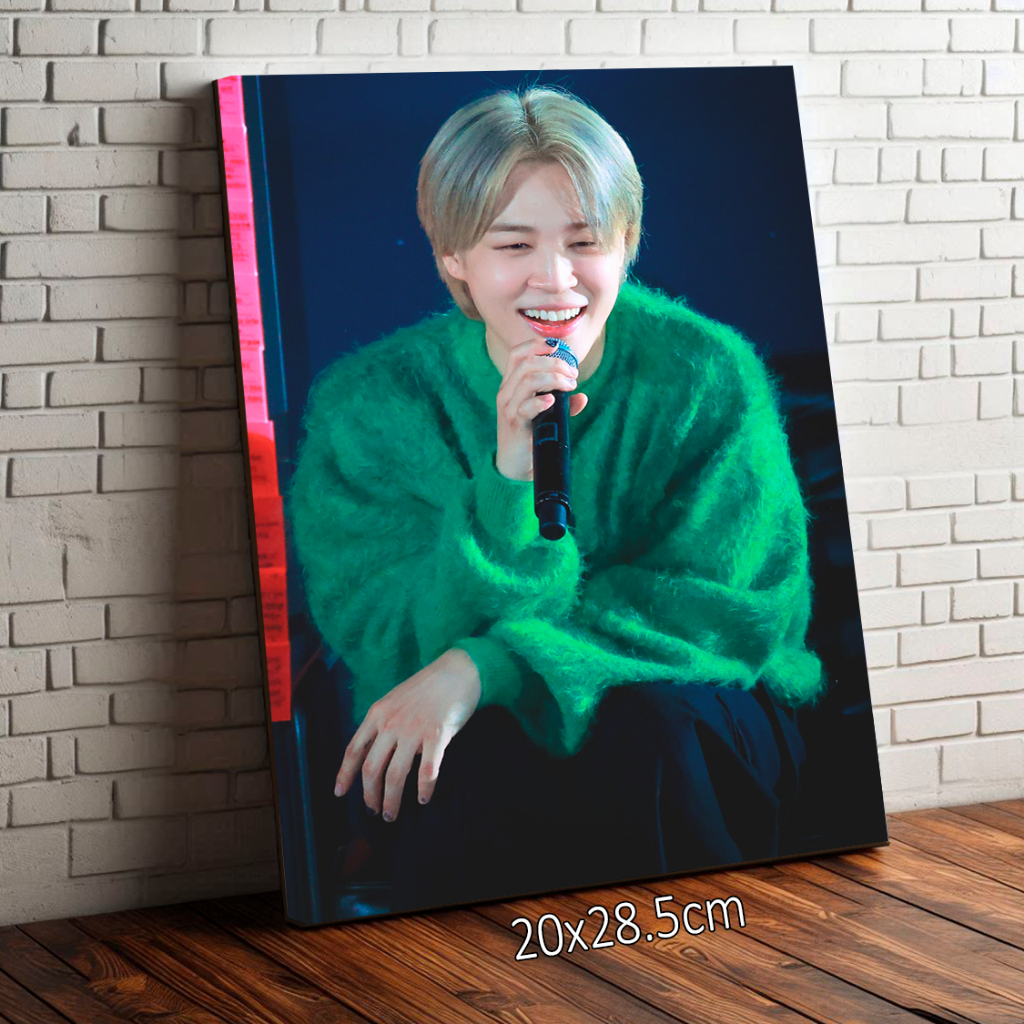 Placa Quadro Decorativo Jimin BTS 20x28.5cm | Shopee Brasil