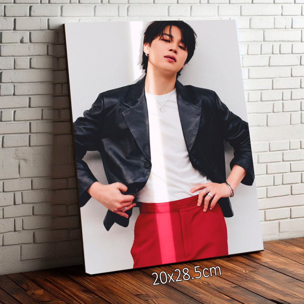 Placa Quadro Decorativo Jimin BTS 20x28.5cm | Shopee Brasil