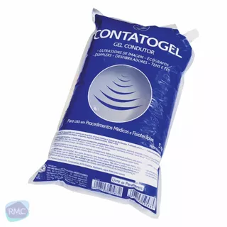 Gel Clinico Contato Condutor Ultrassom Incolor 5kg Bag RMC Tens Fes em Oferta na Shopee
