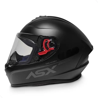 Capacete Moto ASX Fechado Draken Solid Preto Fosco em Oferta na Shopee