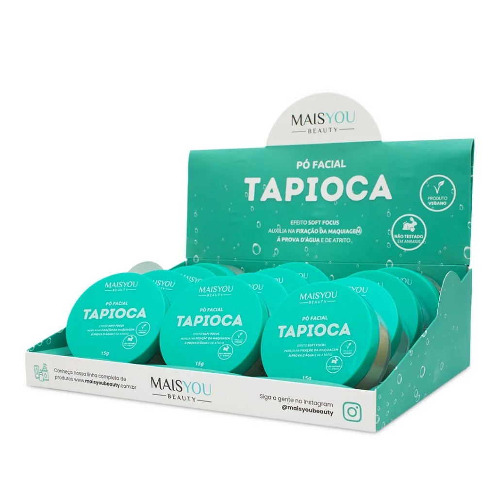 Pó Facial Tapioca Mais Você 15g | Shopee Brasil
