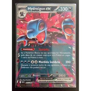 Carta Pokemon Hydreigon Ex 067/086 Fogo Branco