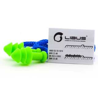 Kit 10 Protetor Auricular Libus Quantum Com Cordao De Algodao CA 35981