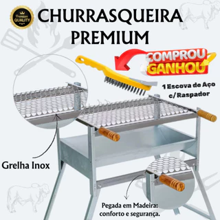 Churrasqueira Grande Churrasqueira Extra Grande Churrasqueira Portátil Grande