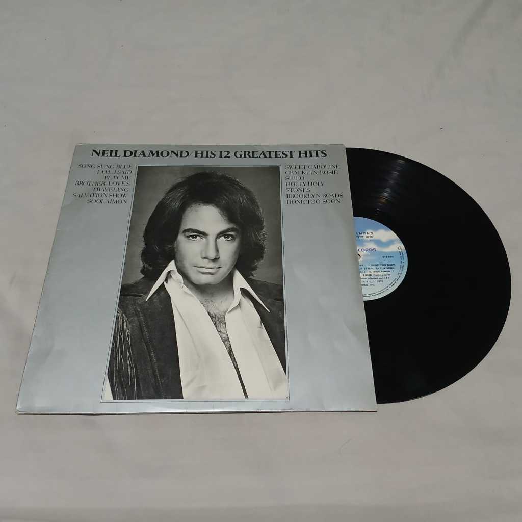Lp Neil Diamond His 12 Greatest Hits 1977 Phonogram | Shopee Brasil