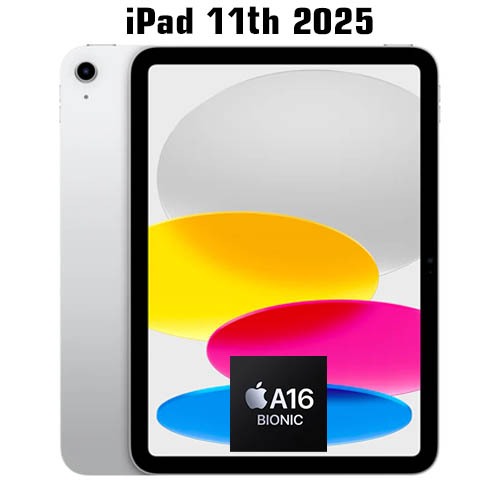 iPad 11ª Geração 2025 Wi-Fi c/ 128GB e 6GB RAM, tela de 10.9