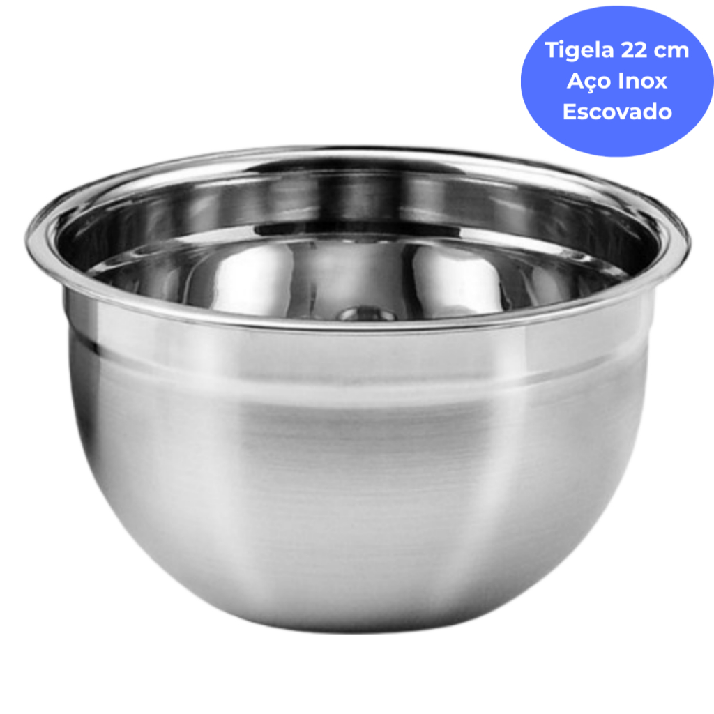 Tigela Profissional Bowl Grande Bacia Recipiente Bowl 22 Cm 