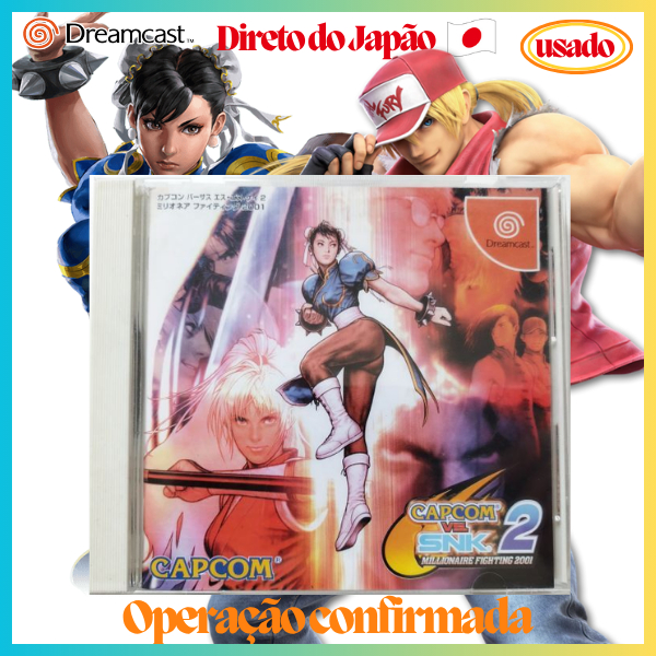 capcom vs snk 2 dreamcast em Promoção na Shopee Brasil 2026
