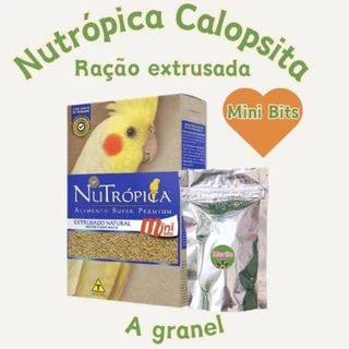 Nutrópica Calopsita natural EXTRUSADA MINI BITS para Calopsita, Agapornis, psitacídeos, A GRANEL