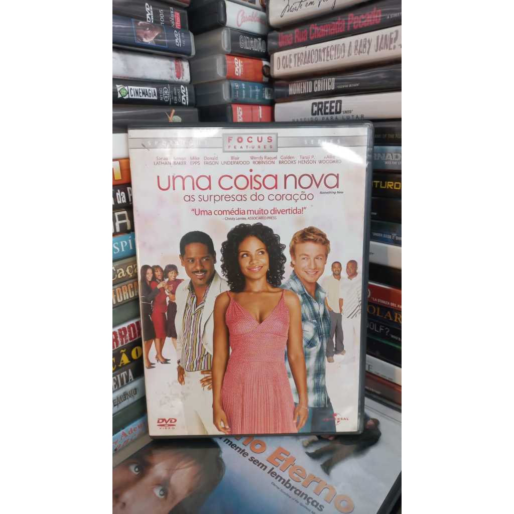 dvd uma coisa nova as surpresas do coração - Raro - Sanna lathan
