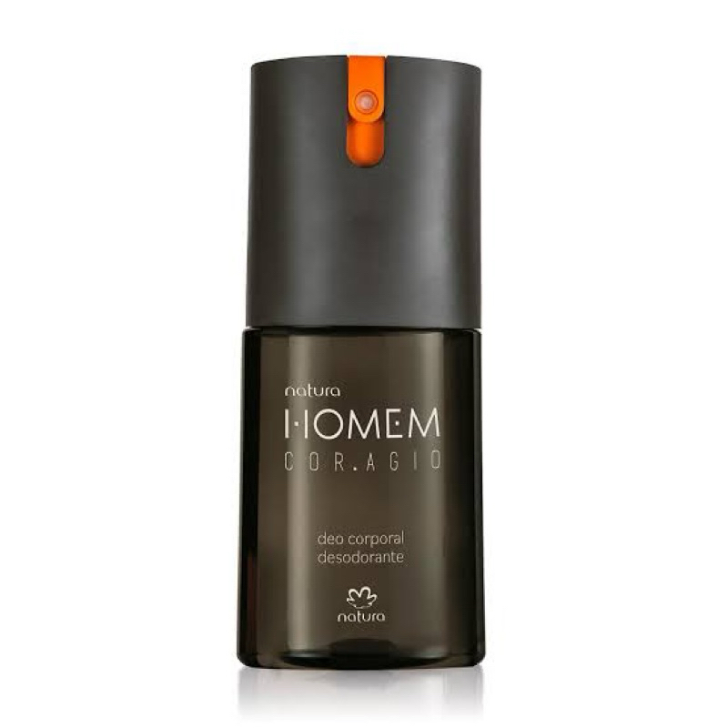 Deo Corporal Desodorante Spray Natura Homem Coragio 100ml Original ...