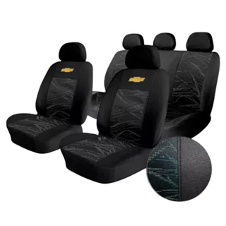Capa De Banco Automotivo Em Tecido Original Carro Chevrolet Corsa Celta Prisma Onix Agile Prisma em Oferta na Shopee