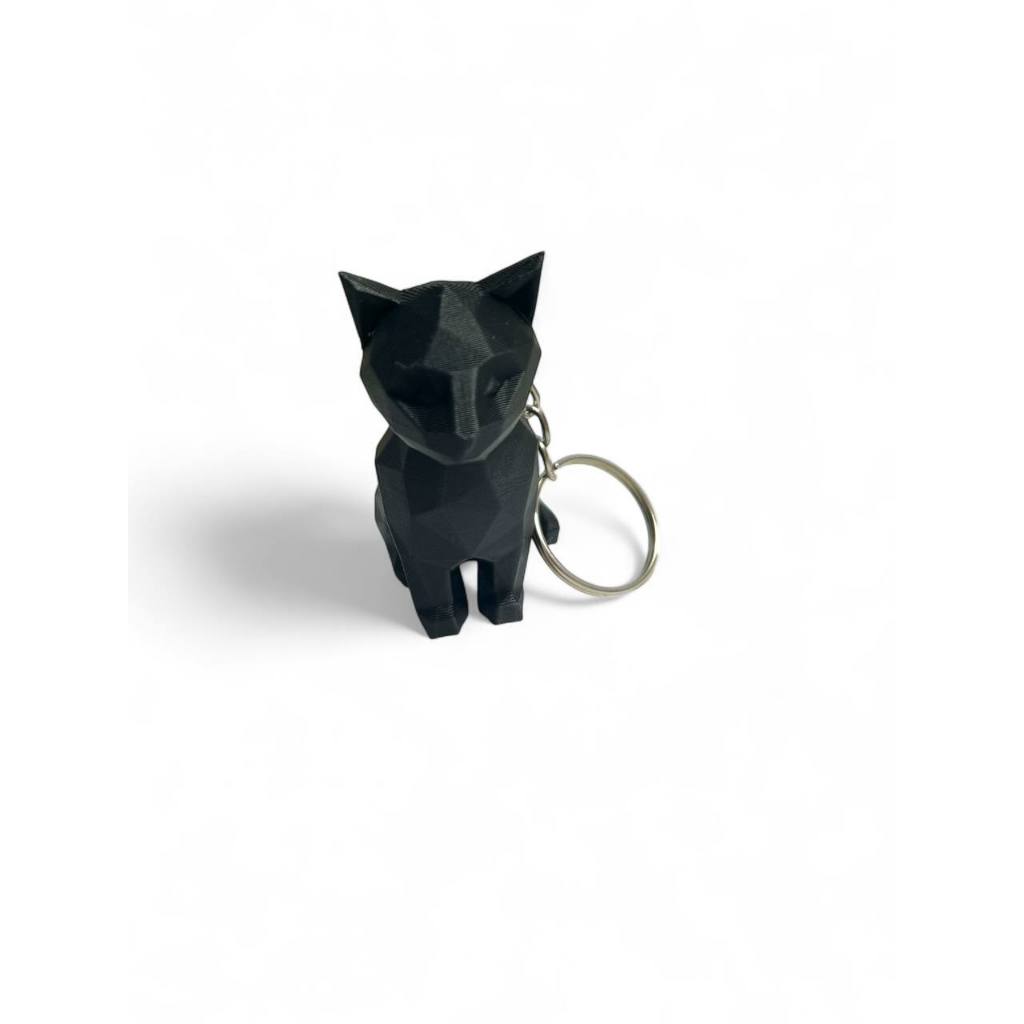 Chaveiro Pets - Gato - Impressao 3D