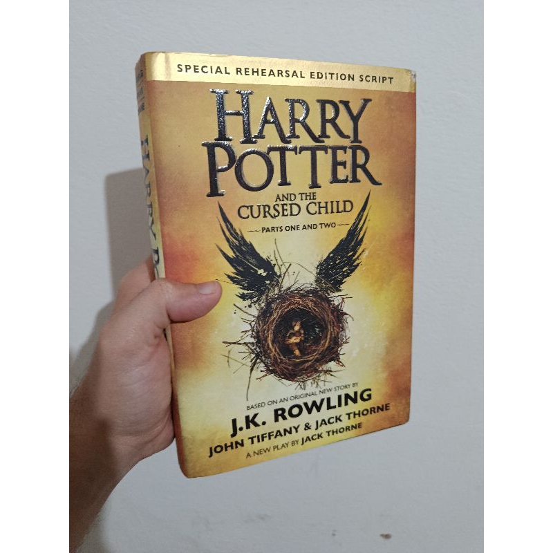 HARRY POTTER AND THE CURSED CHILD - J.K. ROWLING - CAPA DURA | Shopee ...