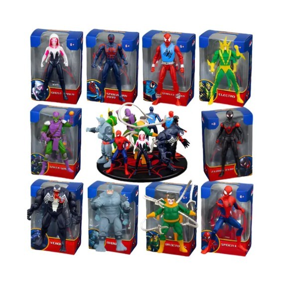 Boneco Homem Aranha Zd Toys Disney Colecionável Marvel Original