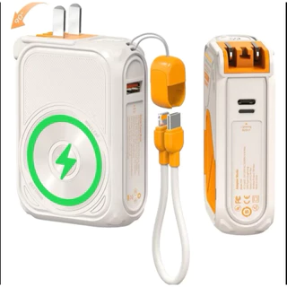 Power Bank 10000 mAh carregador magnético portátil direto na tomada-envio imediato mini carregador portátil