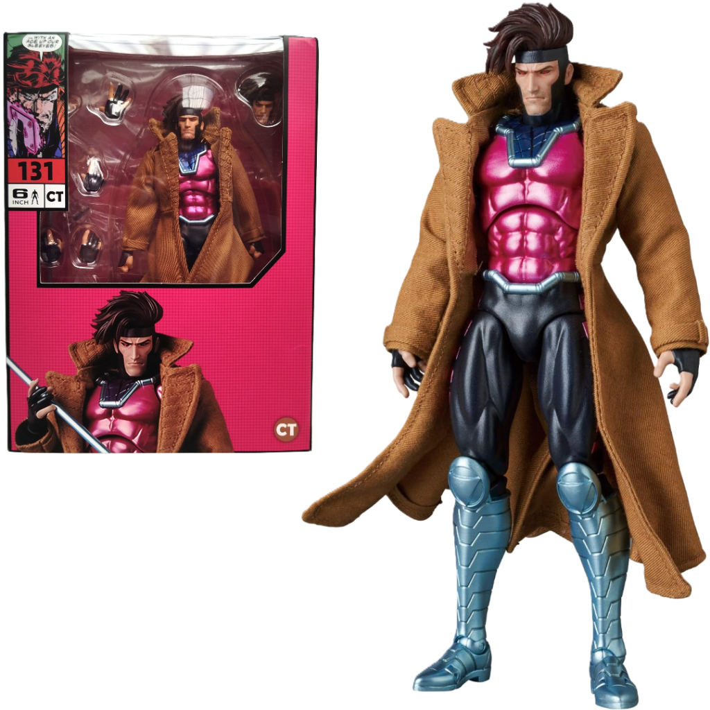MAFEX マフェックス 131 GAMBIT ガンビット COMIC Ver Amazon.co.jp: メディコム・トイ MAFEX マフェックス No.131 GAMBIT