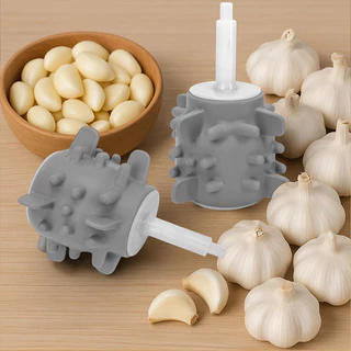 1Pc Descascador De Alho Silicone Rolo Moedor Chopper Máquina Acessórios Para Cozinhar Cozinha Mini Prensa Fer