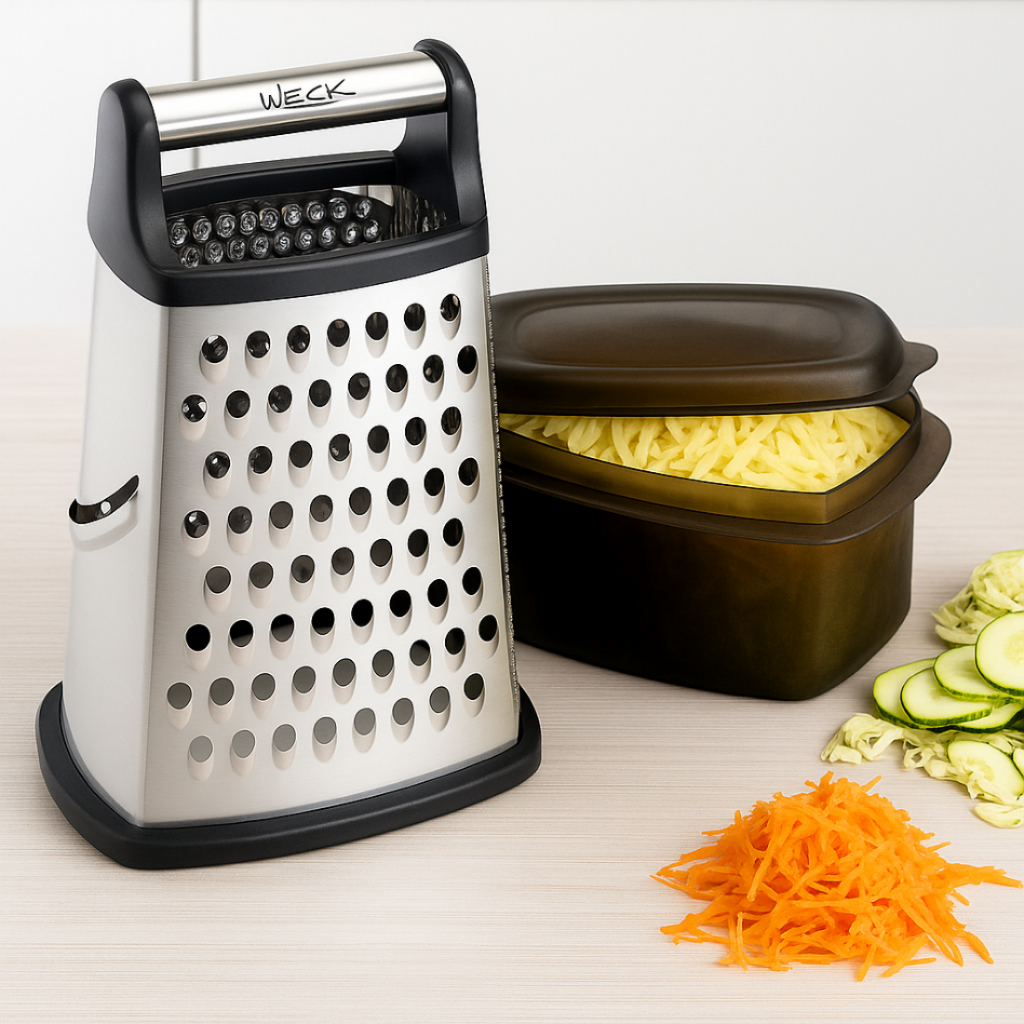 Ralador De Queijo E Legumes Aço Inox Jumbo Manual 4 Faces Profissional ...