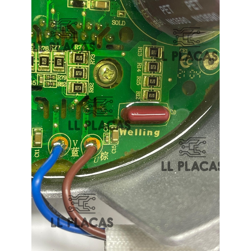 Placa Inverter Do Motor Lava e Seca Midea Mf200 Zxgn-420-8-84l