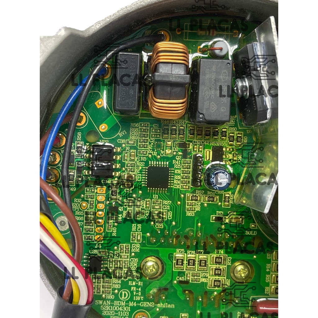 Placa Inverter Do Motor Lava e Seca Midea Mf200 Zxgn-420-8-84l