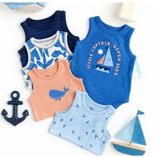 Kit Body bebê importado 5 peças regata Original menino. em Oferta na Shopee