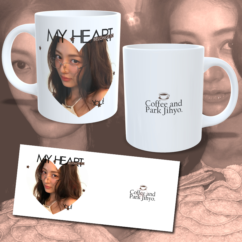 Caneca Twice Jihyo - Porcelana