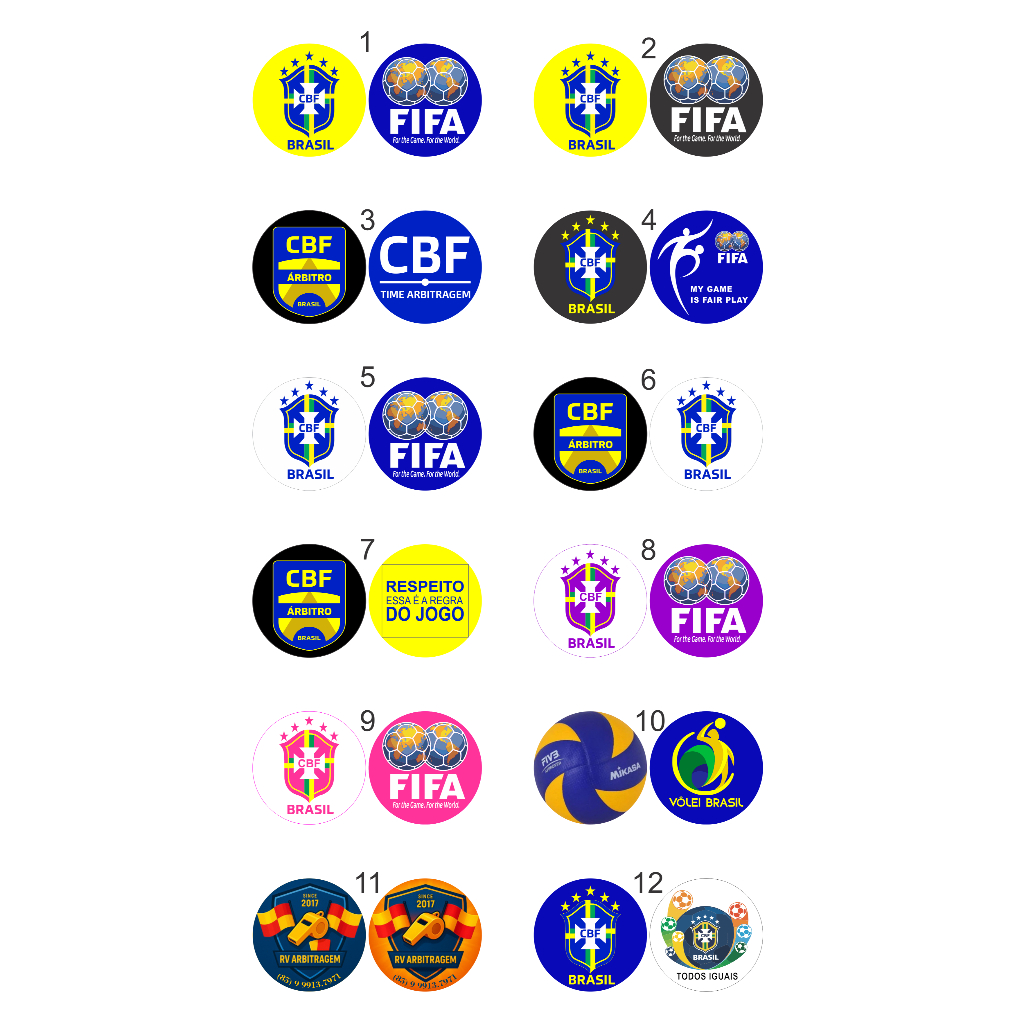 Moedas 2025 kit com 5 unidades