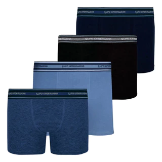 Kit 4 Cuecas Boxer Infantil Lupo Cueca Box Menino Macia de Algodão Original em Oferta na Shopee