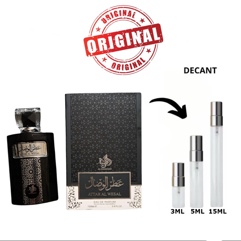 Parfum Arabe Royal Mukhallat Émirat Par Oud D'Arabie - Huile Attar Concentrée 3ml - Neuf