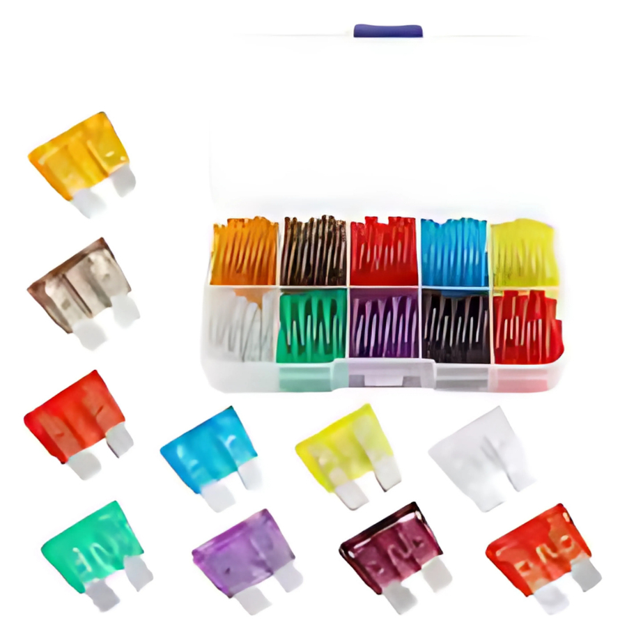 KIT 300 Fusível ATO e ATC (ATM) Automotivo Lâmina 2A-40A + Pinça