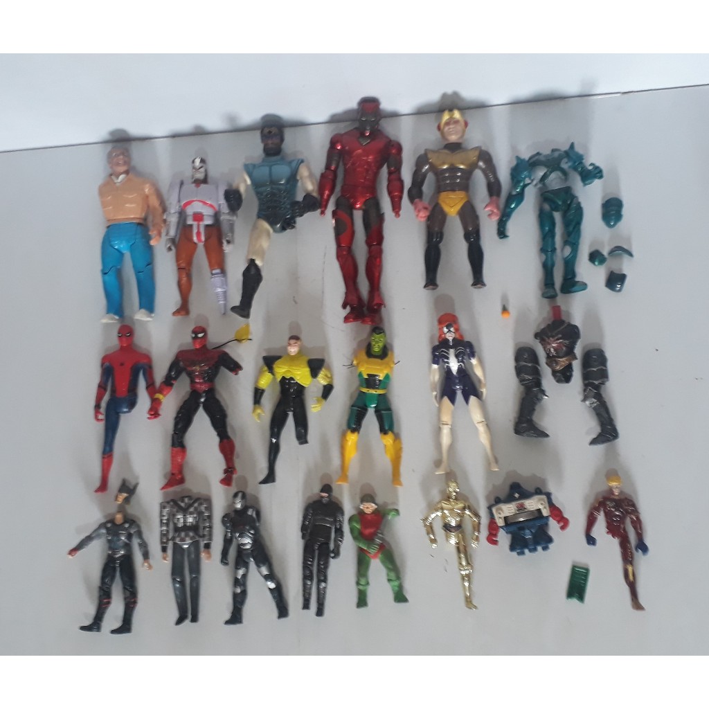Lote De Bonecos Diversos Com Defeitos D1 | Shopee Brasil