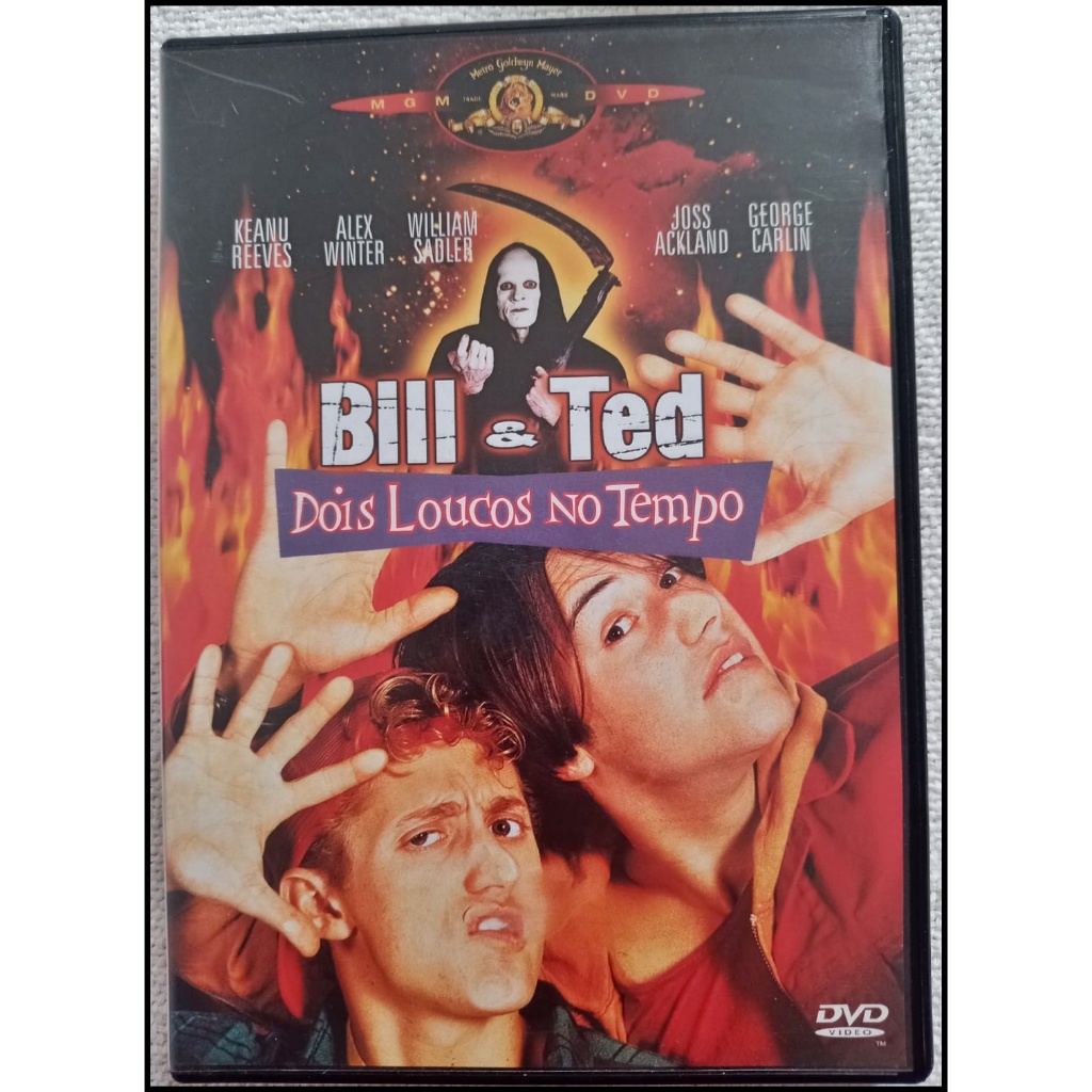 DVD Bill & Ted - Dois Loucos no Tempo - Original | Shopee Brasil